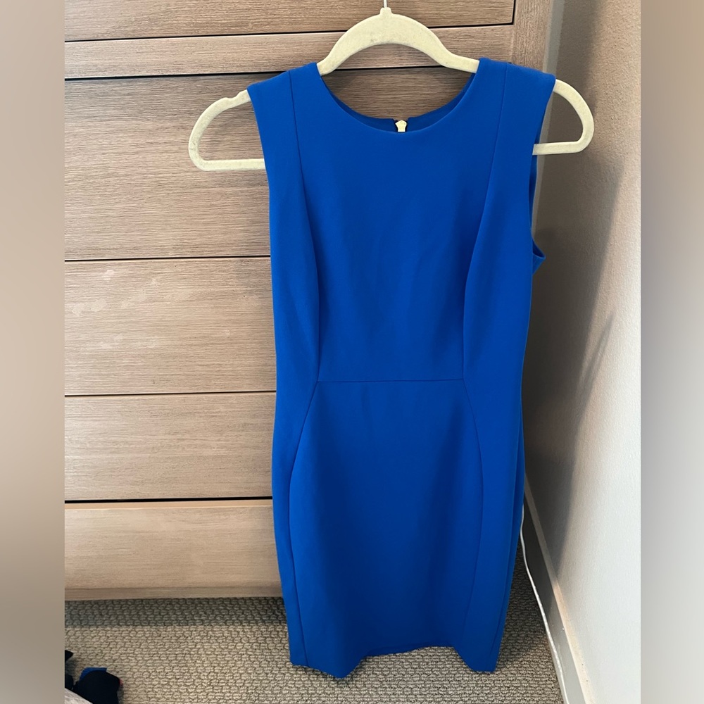 Calvin Klein Royal Blue Midi Dress